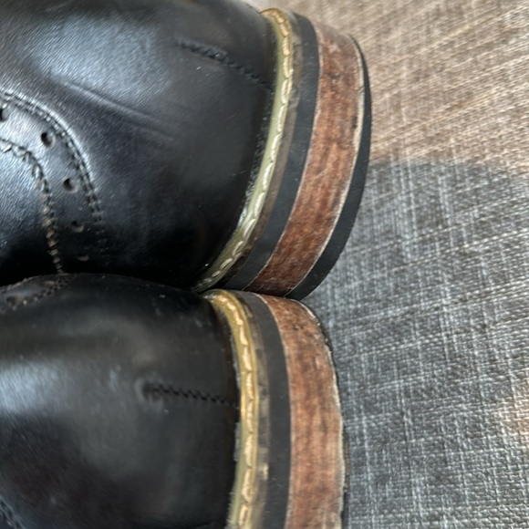 Cestfini Men's Leather Wingtip Lace Up Oxford Dress Shoes - Picture 6 of 11